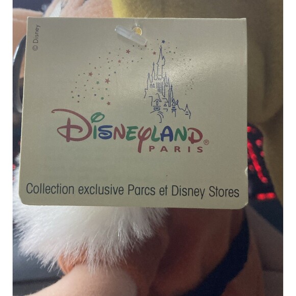 Disneyland Paris Snow White & 7 Dwarves VTG 90s Doc Plush 11” Collectible NEW - Picture 3 of 6